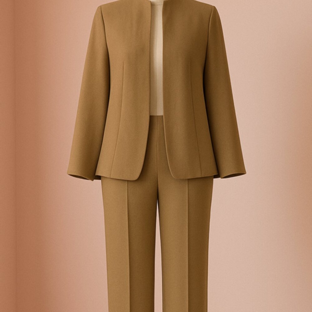Grace Tan Suit Set - Picture 2 of 13